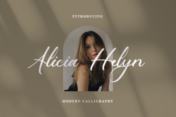 Alicia Helyn: A Handwritten Font That Elevates Campaign Visuals