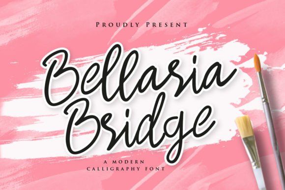 Bellaria Bridge: A Handwritten Script Font That Brings Crafted Charm to Every Product
