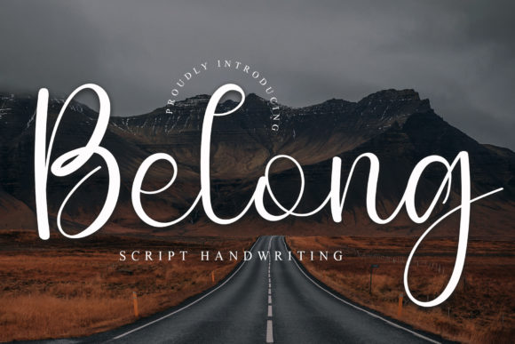 Belong: A Handwritten Font That Brings Your Craft Designs to Life