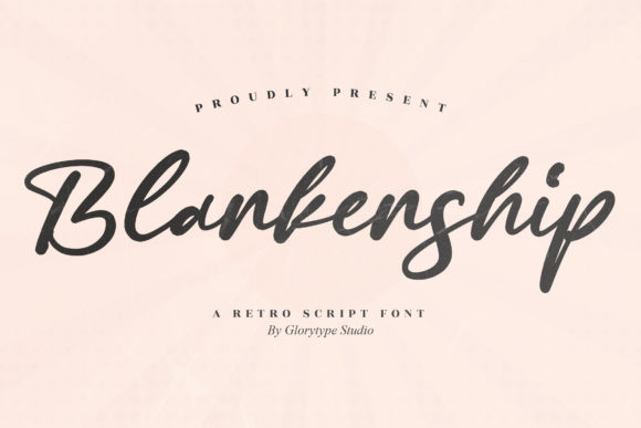 Blankenship: A Refined Script Font for Small Business Branding