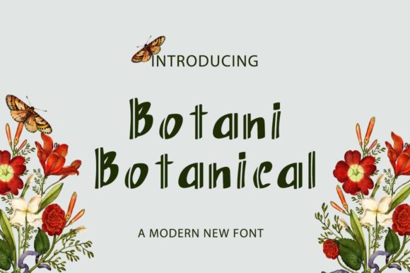 Botani Botanical: A Charming Serif Font for Editorial Design and Digital Publishing