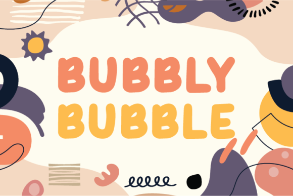 Bubbly Bubble: A Natural Handwritten Font for Playful Brand Identities