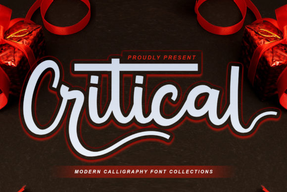 Critical: A Romantic Script Font for Handmade Labels, Invitations, and More