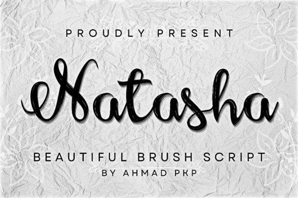Elegant Script Font Natasha Adds Personality to Campaign Designs