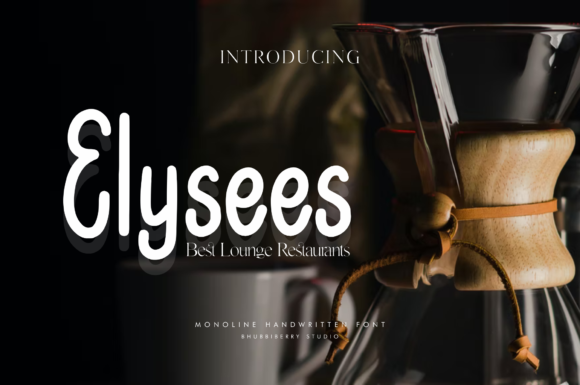Elysees: A Handwritten Font That Brings Warmth to Editorial Design