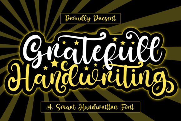 Gratefull Handwriting: A Festive Script Font for Social Media and Campaign Design