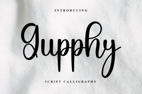 Gupphy: A Designer’s Take on Real-World Script Font Use