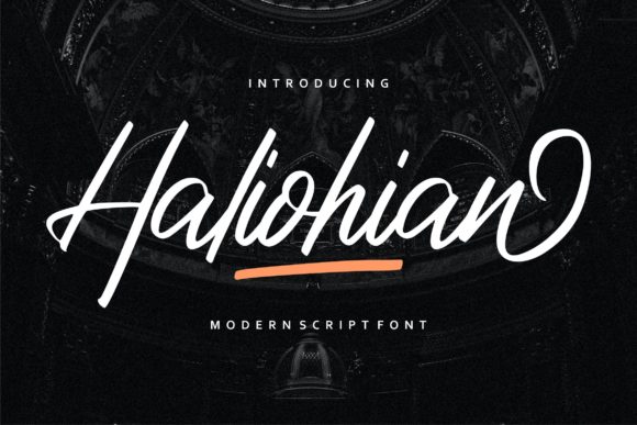Haliohian: A Charming Script Font for Elegant Brand Identities