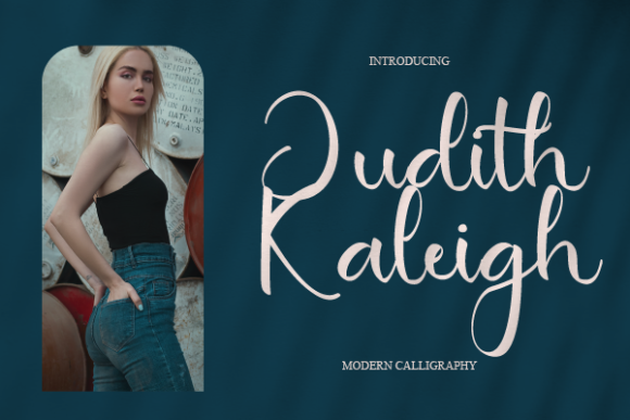 Judith Kaleigh: A Handwritten Font for Elegant Editorial Design