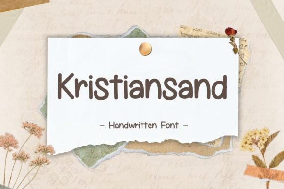 Kristiensand: A Handwritten Font for Warm Editorial Touches