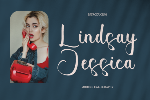 Lindsay Jessica: A Handwritten Font for Elegant Editorial Design