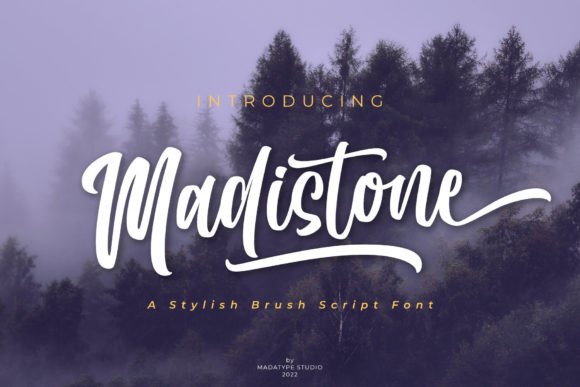Madistone: A Script Font That Elevates Your Business Branding
