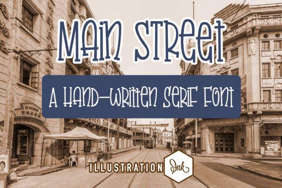 Main Street: A Handwritten Font for Elegant Editorial Design