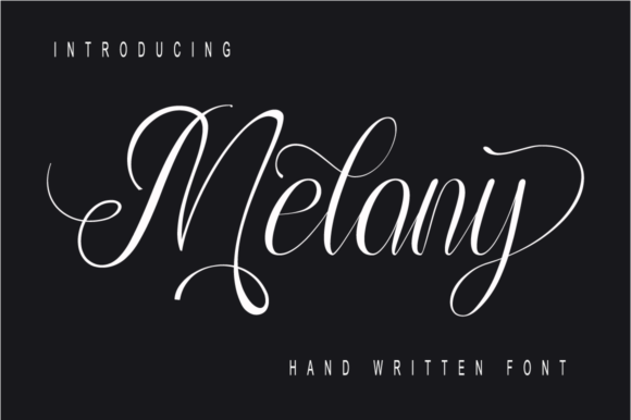 Melany: The Handwritten Font That Brings Charm to Every Maker’s Project