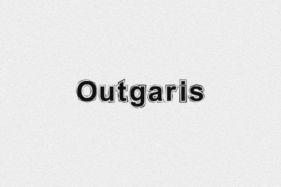 Outgaris: A Quirky Script Font That Brings Handmade Designs to Life