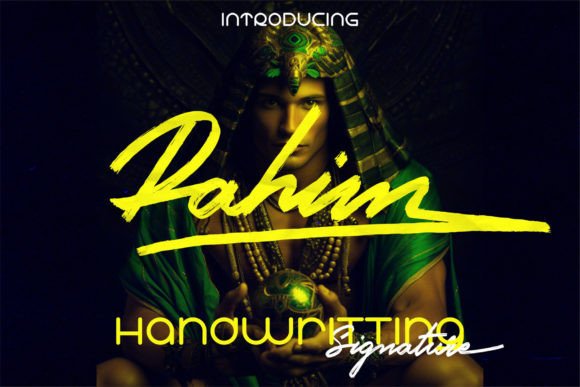 Rahim: A Signature Font That Elevates Small Business Branding