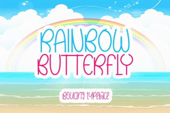 Rainbow Butterfly: A Handwriting Font That Elevates Small Business Branding