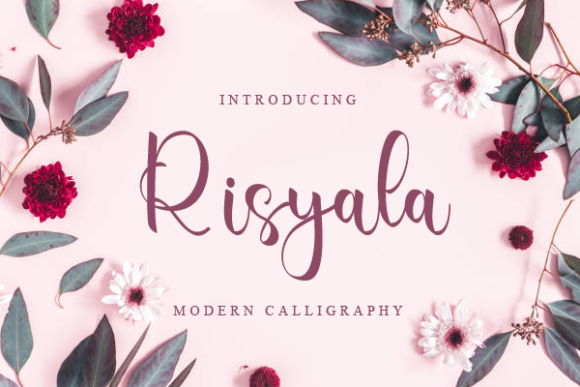 Risyala: A Playful Script Font for Modern Web Design