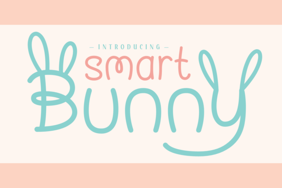 Smart Bunny: A Friendly Font for Branding Projects with Personality