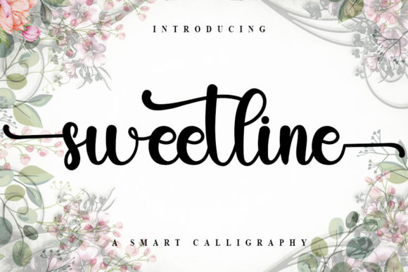 Sweetline: A Refined Script Font for Modern Marketing and Digital Design