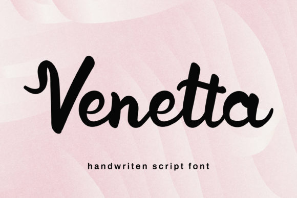 Venetta: A Timeless Handwritten Font for Building a Strong Brand Identity