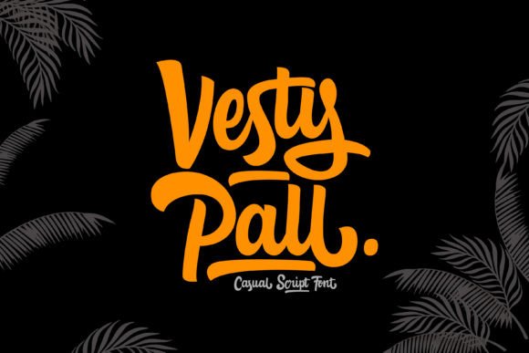 Vesty Pall: Elevating Digital Campaigns with Elegant Script Typography